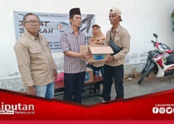 Pokjawarkotu Gelar Jum’at Berkah 2000 Ketiga di Masjid Baitussalam BNI 46 Kotatua