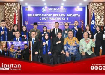 Pelantikan DPD PERATIN Jakarta Dirangkai Dengan Diskusi Bidang Hukum