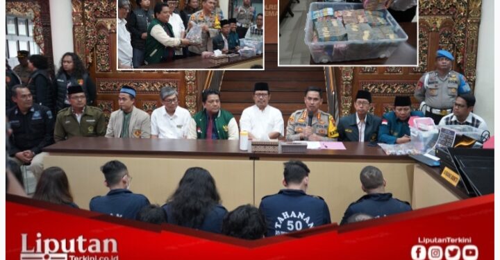 10 Orang Ditetapkan Tersangka oleh Polrestabes Semarang, Dalam Kasus Perjudian Kasino