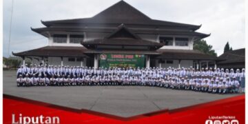 Semarak HUT TNI ke-79, Kodim 0707/Wonosobo Gelar Lomba PBB untuk Pelajar SMP dan SMA