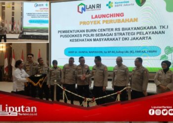 AKBP. dr. Huntal Napoleon, Sp. BP-RE, Subsp LBL (K), FIHFAA, FRSPH Launching Burn Center RS Bhayangkara TK.I Pusdokkes Polri
