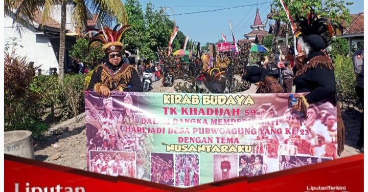Banyuwangi Selatan Heboh! Ribuan Warga Ramaikan Kirab Budaya Purwoagung
