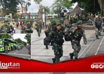 Ratusan Personel Kodim 0707/Wonosobo Diberangkatkan ke Jakarta Dalam HUT TNI ke-79