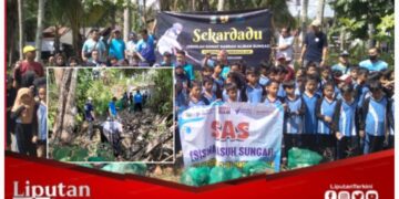 Kolaborasi Sungai Watch, PLC dan FRB, Giat Bersama Bersihkan Sungai Antisipasi Banjir