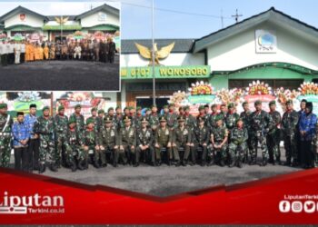 Kodim 0707/Wonosobo Gelar Upacara Dalam Rangka Hut TNI Ke-79