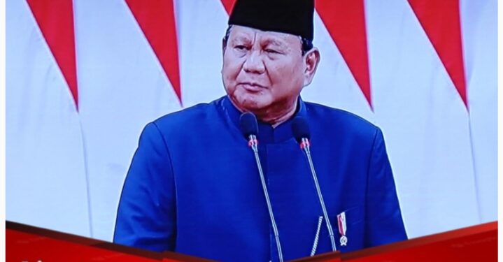 Pidato Pertama Presiden RI Prabowo Subianto Usai Pelantikan Lugas Tanpa Teks
