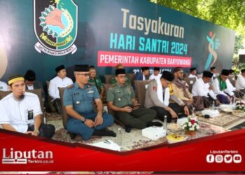 Menyambung Juang Merengkuh Masa Depan, Dandim 0825 Hadiri Upacara Hari Santri