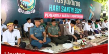 Menyambung Juang Merengkuh Masa Depan, Dandim 0825 Hadiri Upacara Hari Santri