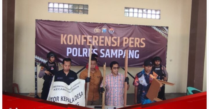 Usai Sudah! 2 Tersangka dan 8 DPO Kasus Pengrusakan di Rumah Mantan Kades Madulang Terungkap