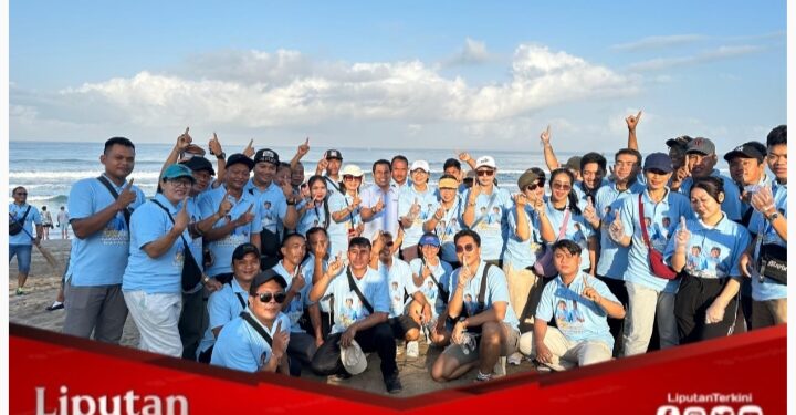 Cabup Wayan Suyasa Bersama Relawan dan Masyarakat Gelar Aksi Bersih