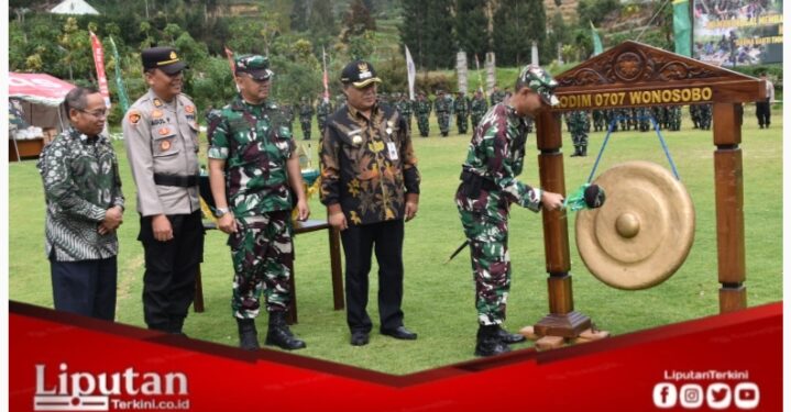 Dandim 0707/Wonosobo Tutup Program TMMD Sengkuyung Tahap IV di Desa Jojogan