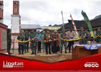 Plt. Bupati Wonosobo M. Albar Apresiasi Pelaksanaan TMMD Sengkuyung di Desa Jojogan