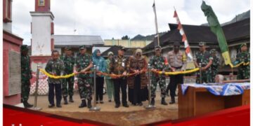 Plt. Bupati Wonosobo M. Albar Apresiasi Pelaksanaan TMMD Sengkuyung di Desa Jojogan