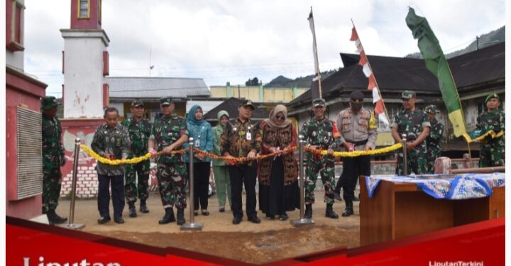 Plt. Bupati Wonosobo M. Albar Apresiasi Pelaksanaan TMMD Sengkuyung di Desa Jojogan