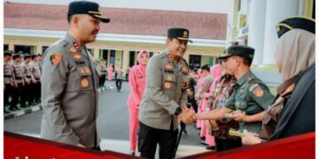 Forkopimda Wonosobo Menyambut Kunjungan Kapolda Jateng Irjen Pol. Ribut Hari Wibowo ke Polres Wonosobo