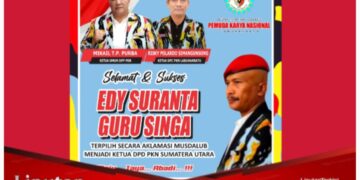 Kinoi: Semoga di Kepemimpinan Bapak Edy Suranta Guru Singa PKN Sumut akan Berkembang