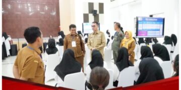 716 Peserta Ikuti Ujian CPNS, Pjs.  Bupati Labuhanbatu : Jaga Konsentrasi