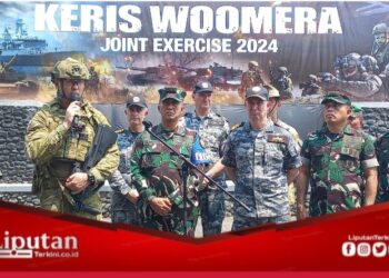 Dandim 0825/Banyuwangi Hadiri Acara Keris Woomera Joint Exercise 2024
