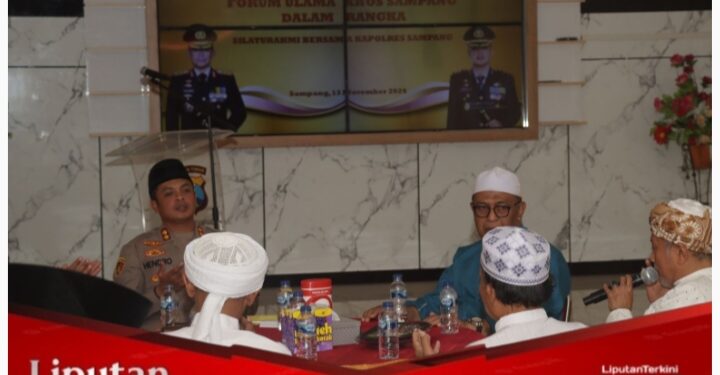 Dukung Polri Wujudkan Pilkada Damai, Forum Ulama’ Khos Kabupaten Sampang Kunjungi Polres Sampang