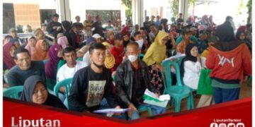 960 Sertifikat PTSL Diserah Terimakan kepada Warga Desa Sragi