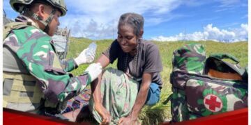 The Habema Held Free Health Treatment And Welcomed Happily By Agiyome Residents