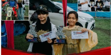 Tampil Keren dan Menantang, Dua  Crosser Srikandi ANGEL MX Bali Lolos Sabet Podium 2 dan 3 di Kejurprov Jatim 2024