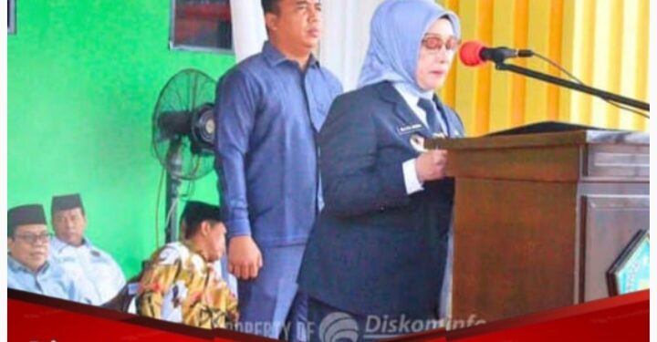 Plt. Bupati Labuhanbatu Jadi Pembina Upacara HAB ke – 79 di Kantor Kemenag Komplek Mesjid Raya Ujung Bandar