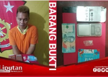 Edarkan Sabu, Seorang Warga Kelurahan Labuhanbilik di Ringkus Polisi