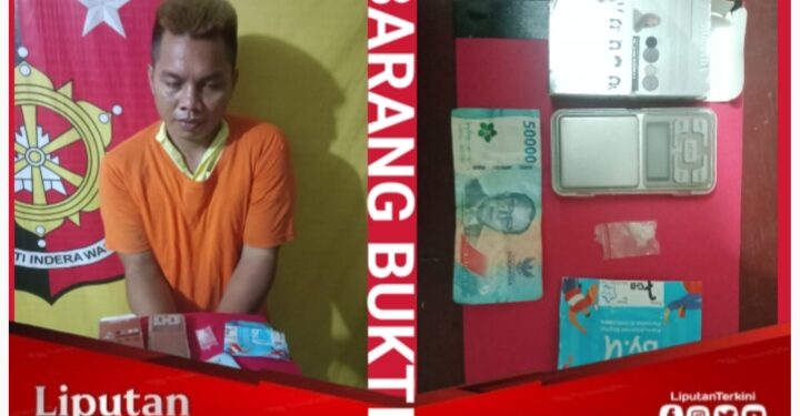 Edarkan Sabu, Seorang Warga Kelurahan Labuhanbilik di Ringkus Polisi