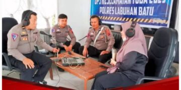 RSPD Bersama Satlantas Polres Labuhanbatu Bekerjasama Sosialisasikan Tertib Lalulintas