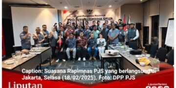 Dibuka Ketua Dewan Penasehat DPP, Rapimnas Putuskan PJS Mendaftar Konstituen Dewan Pers