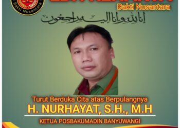 Keluarga Besar LBH RENAKTA Turut Berduka Cita atas Berpulangnya Ketua POSBAKUMADIN Banyuwangi