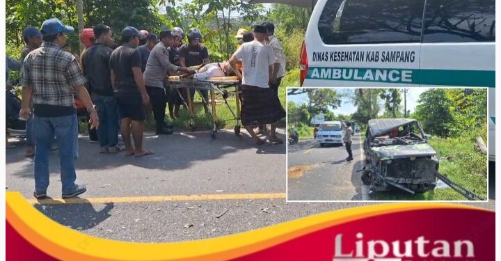 Kecelakaan Lalu Lintas di Torjun Sampang, Dua Korban Alami Luka Berat