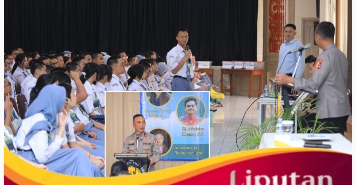 Isi MPLS, Kadiv Humas Polri Ajak Siswa SMA Hindari Judi Online