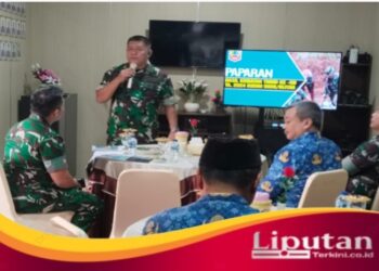 Wasev TMMD di Blitar, Ketua Tim Tekankan Pentingnya Pengabdian TNI Kepada Rakyat