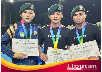 Tiga Prajurit Yonif 509 Kostrad, Raih Kemenangan KO di Kejuaraan Tinju Tropi DPRD & Kapolresta Banyuwangi