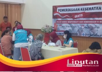 Baksos Kesehatan, Gereja JKI Mahanaim Gelar Pemeriksaan Kesehatan Gratis