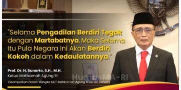 FORSIMEMA-RI: Pesan Moral Ketua MA di HUT MA Ke-80 adalah Wujud Komitmen Bersama yang Wajib Diteladani