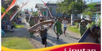 Parade Budaya, Turut Meriahkan Peringatan HUT RI ke-80 Desa Cantuk