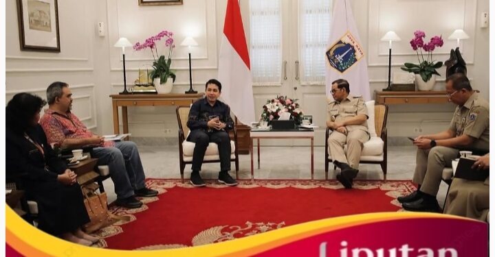 Kun Wardana Temui Gubernur DKI, Bahas Relokasi SMAN 37 Jakarta