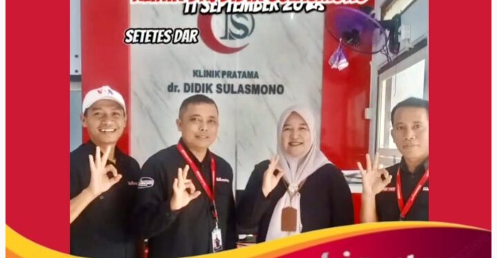 Setetes Darah, Sejuta Harapan: Klinik KDS Kumpulkan 16 Kantong Darah